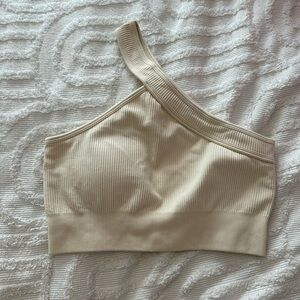 Athletic bra/top with built in pads size: medium NEVER WORN